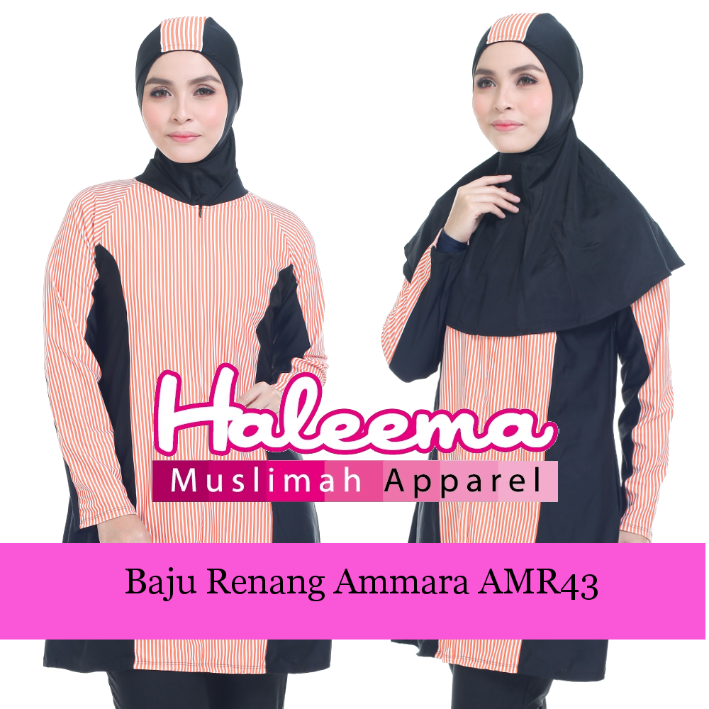 AMR43 Baju  Renang  Ammara Haleema Swimwear