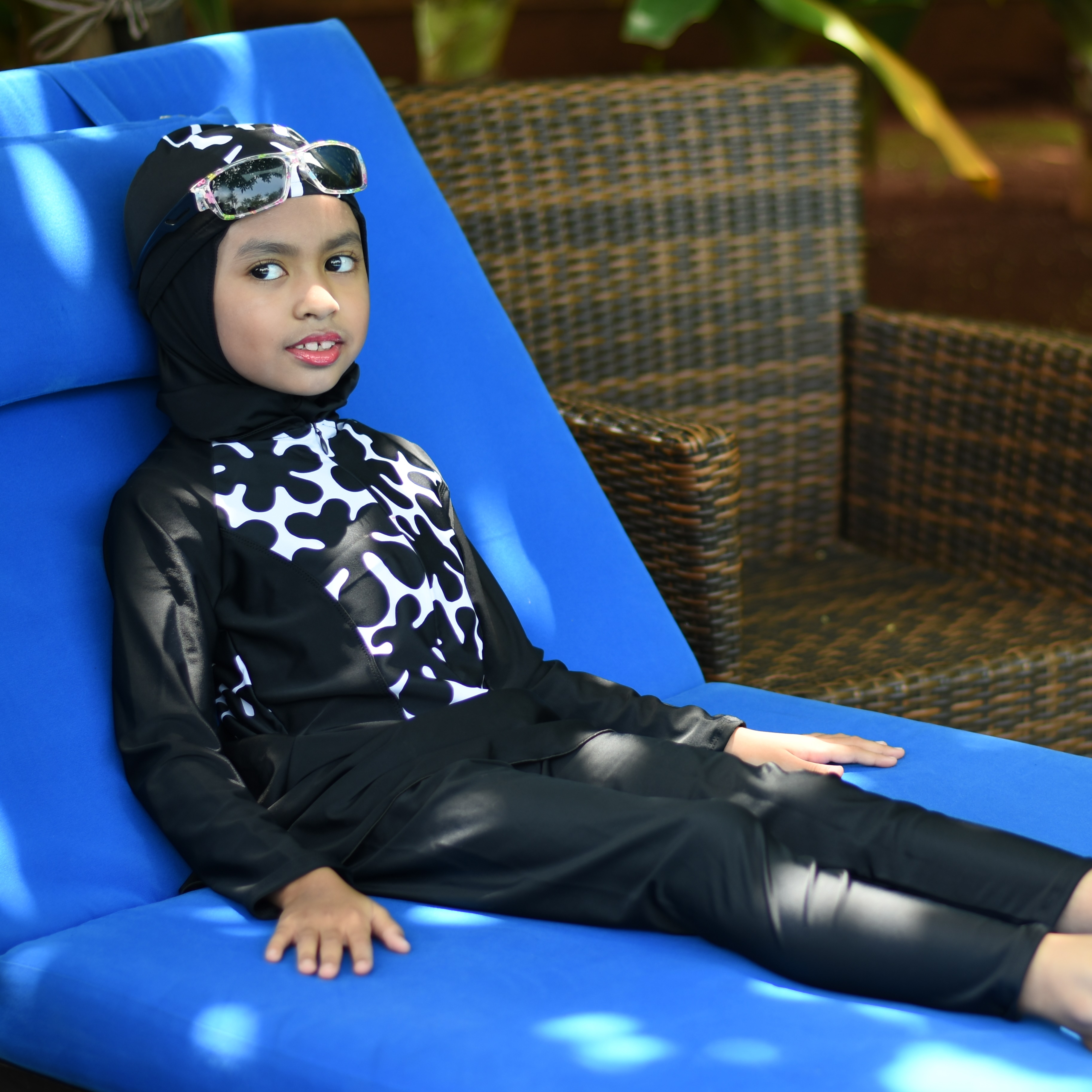 DRA02 Baju  Renang  Muslimah Kanak Kanak  Durah Haleema 