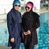 ADW04B/S Baju Renang Muslimah Adwa (Dark Blue)