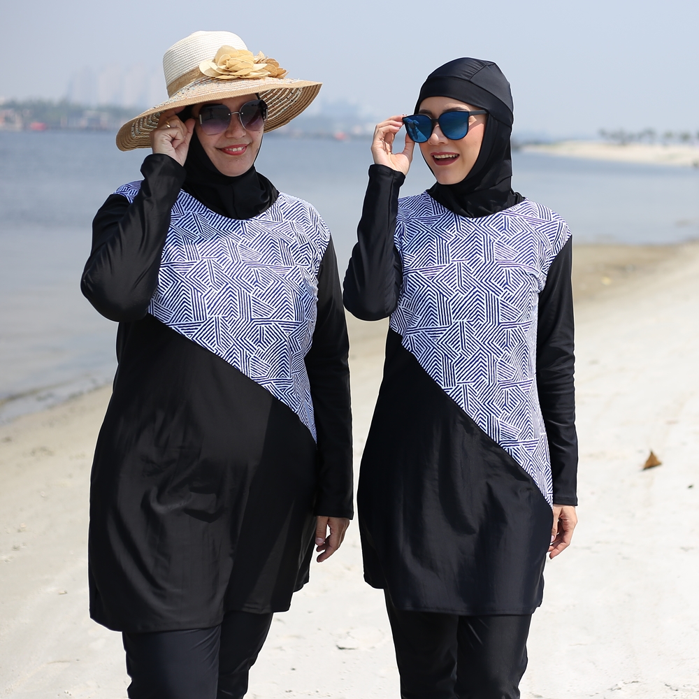 LYN08B S Baju Renang  Muslimah  Liyana Haleema Swimwear