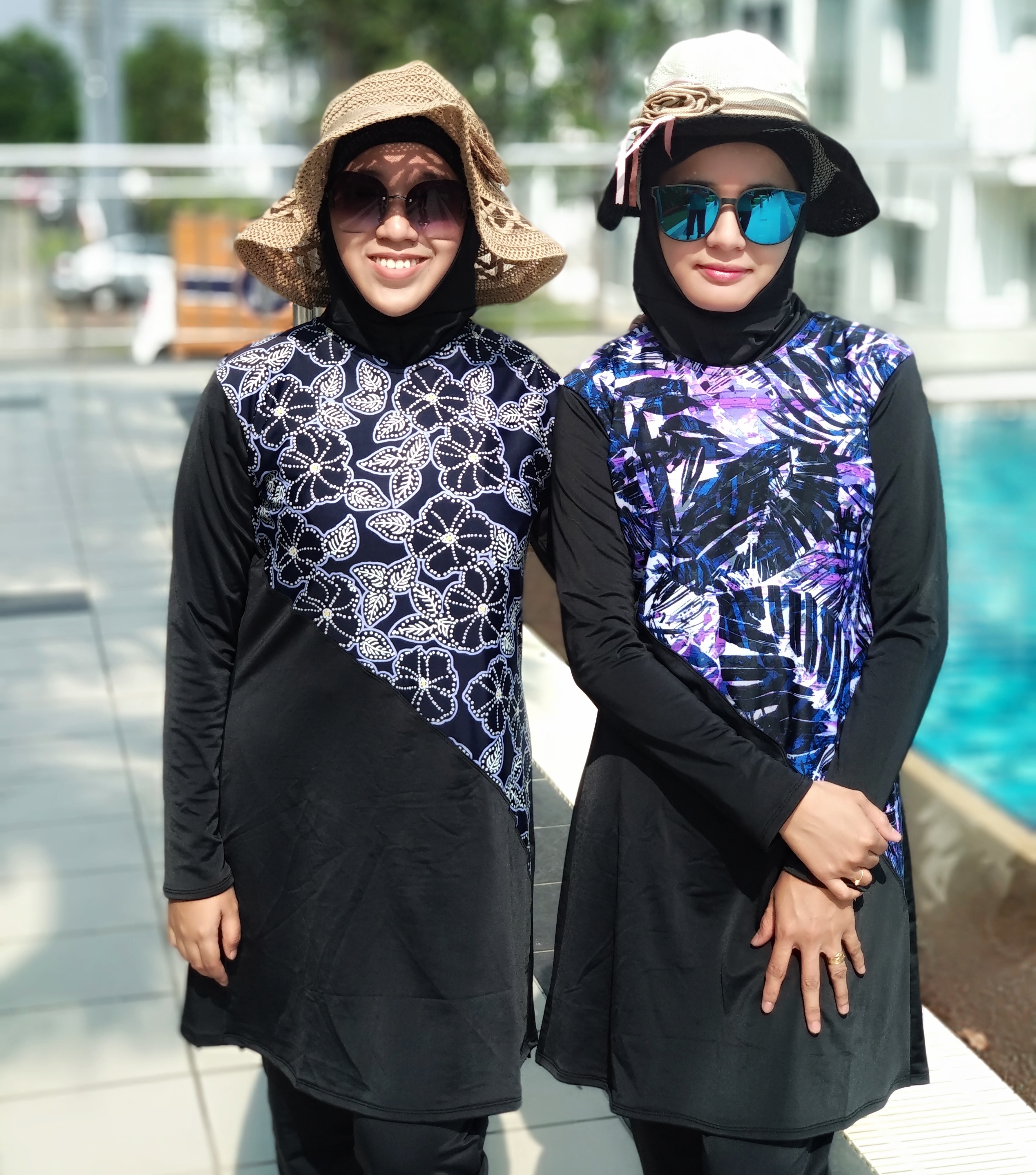 LYN10B S Baju Renang  Muslimah  Liyana Haleema Swimwear