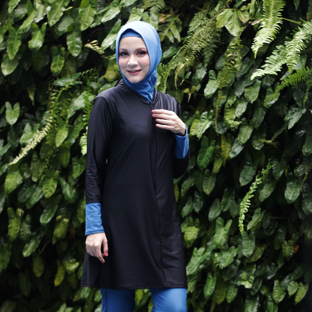 IFH01 Baju Renang Muslimah Iffah Haleema Swimwear